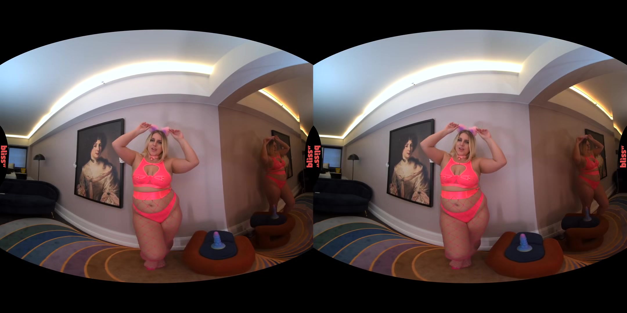 Cosplay Bbw Plays With Anal Cat Tail & Fucks Huge Dildo