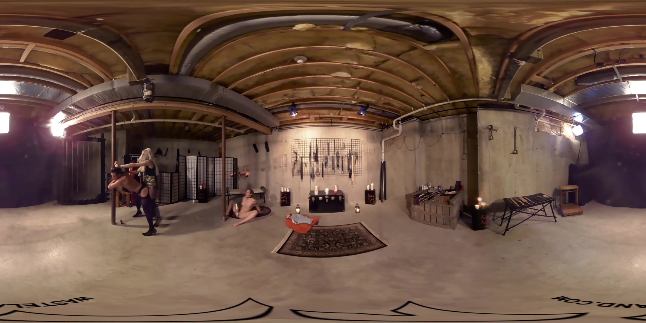 Goddess Starla in Pegging in Goddess Stara's BDSM Dungeon - WastelandVR