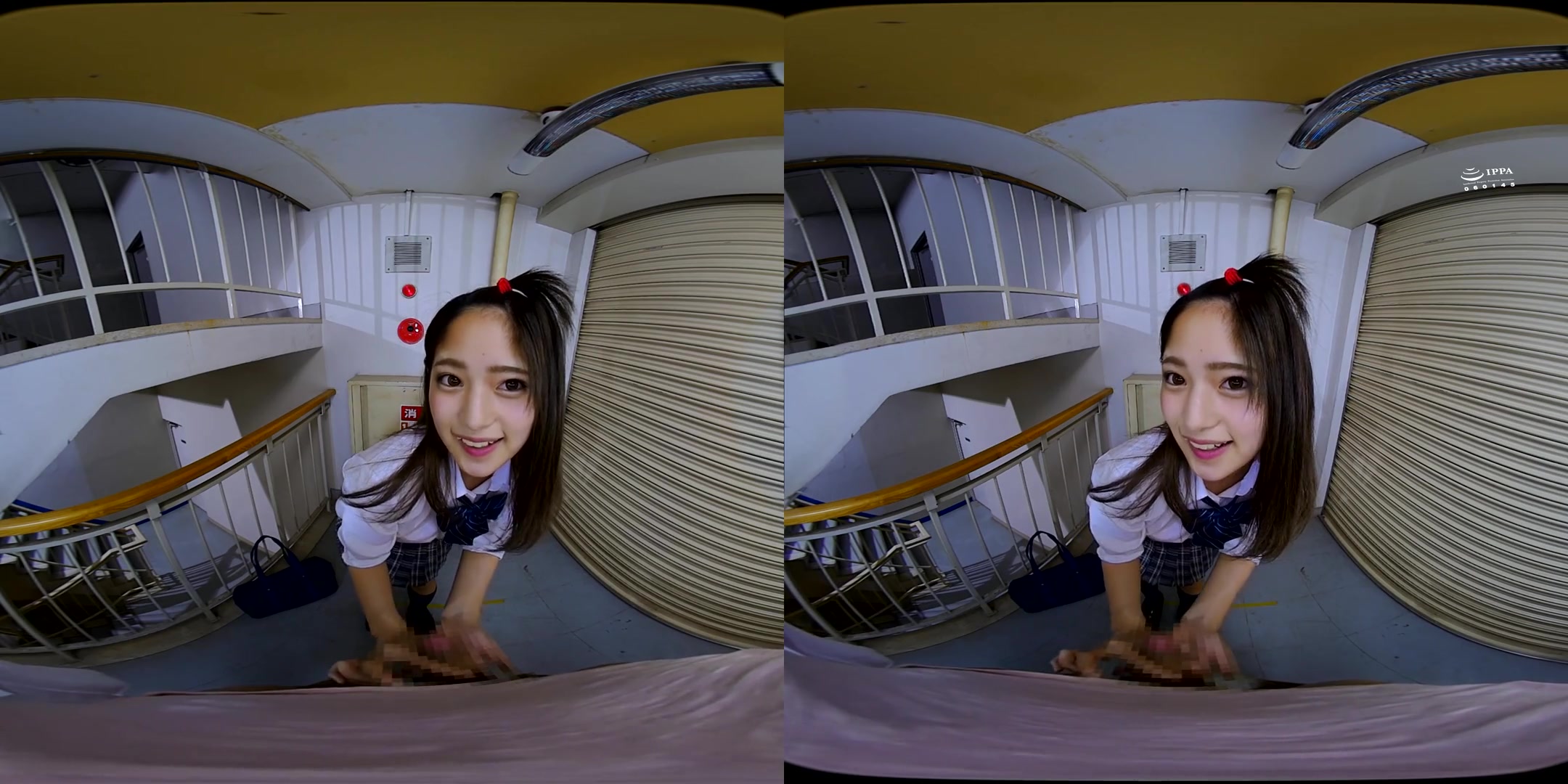 In the Toilet or the Stairs? - Fucking a Japanese POV