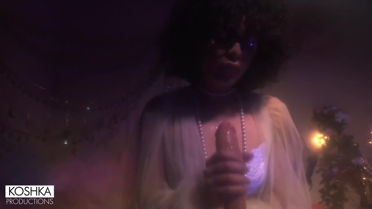 Curly Latina Dreams With 8 Dick