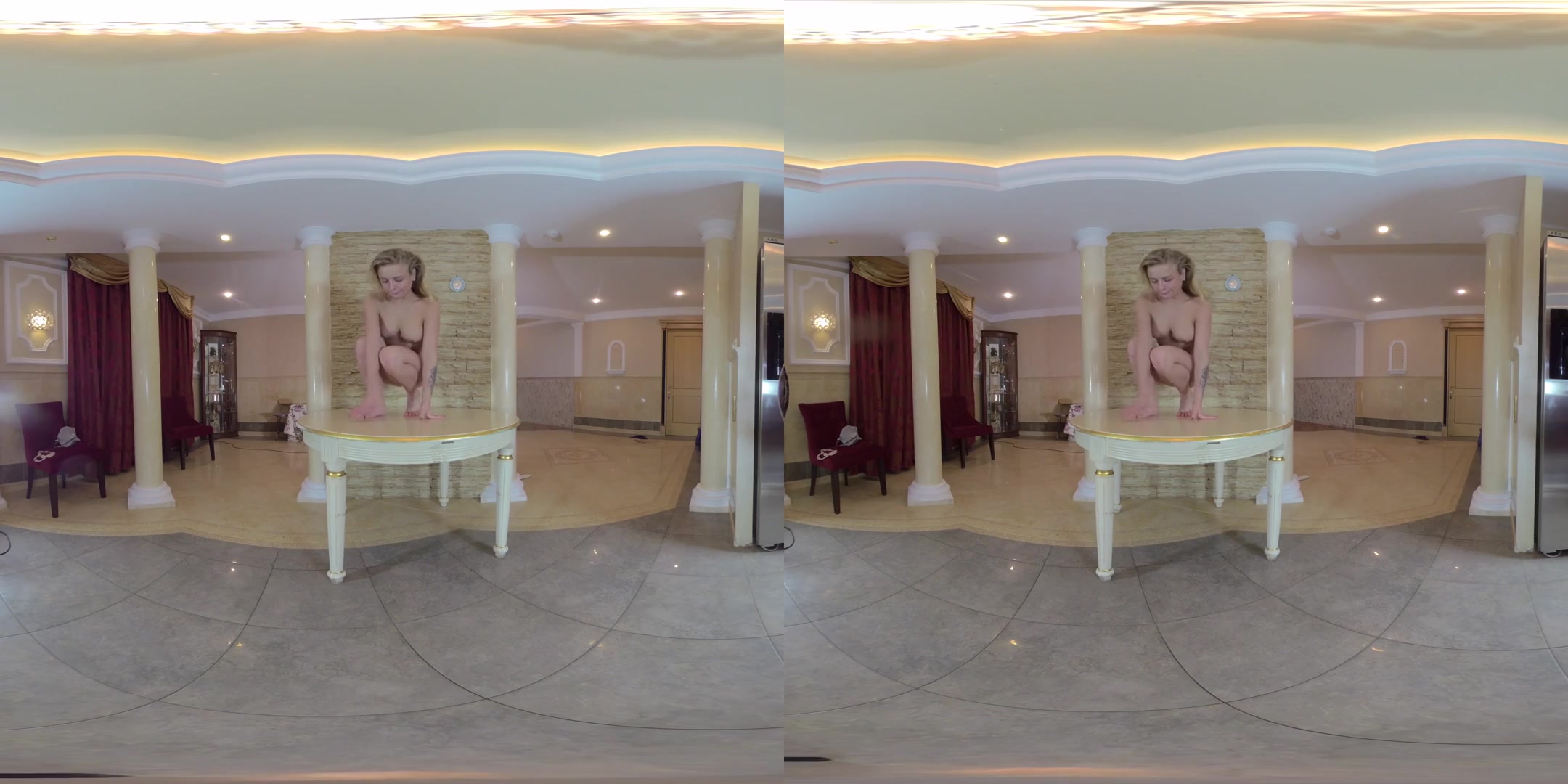 Cute Flexy teen 18+ Kalina Does Gymnastics - Amateur Solo