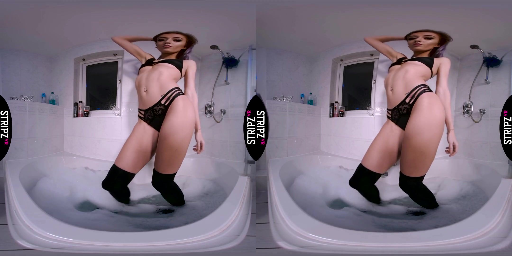 Jizzles in Soaped Up! - StripzVR