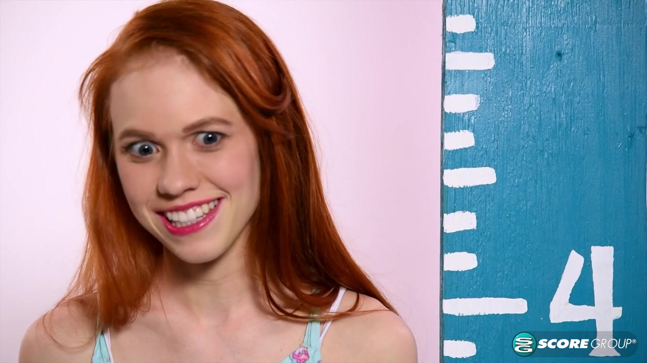 Ginger Dolly Little Is Tiny All Over Except for Her Big Pussy Lips