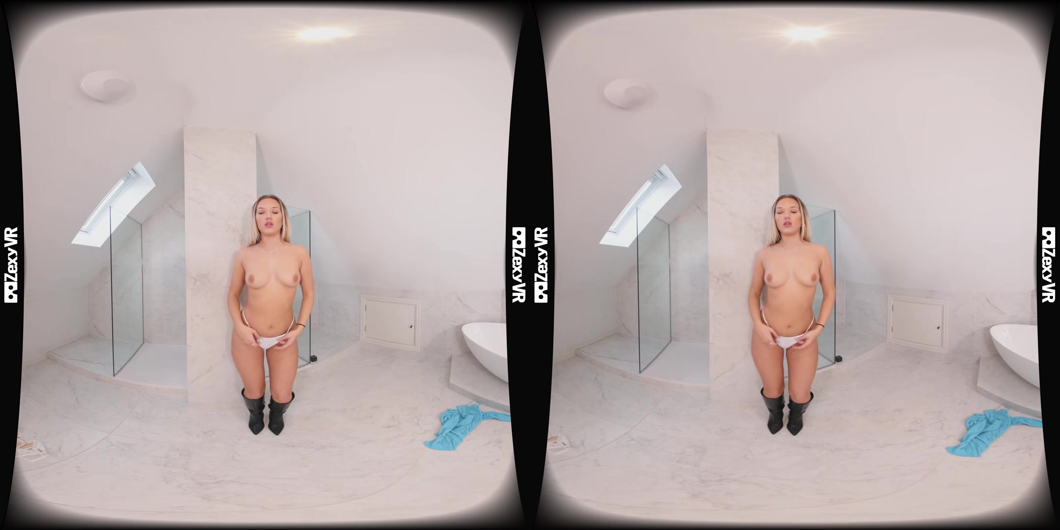Bathroom Stripdown - Zexyvr - Vr Porn Video