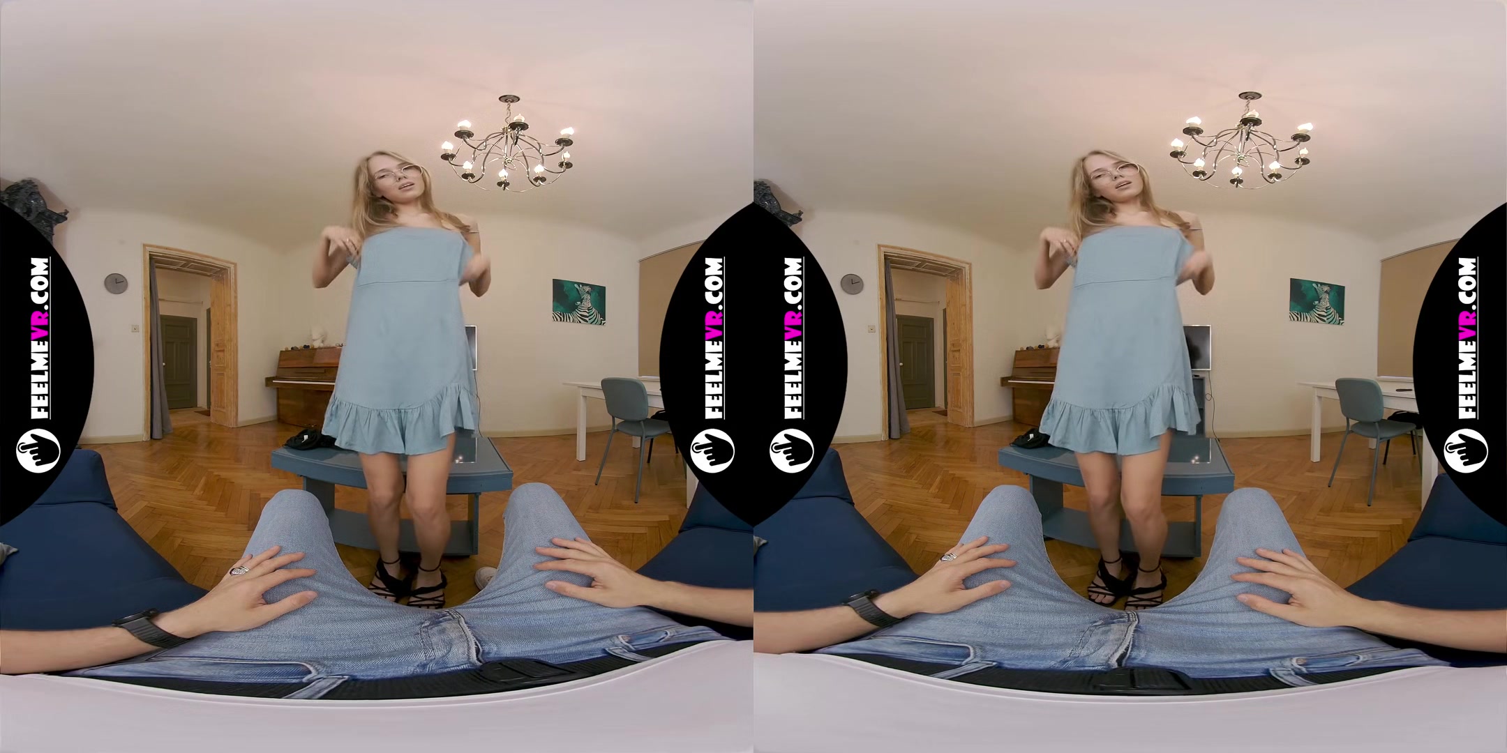 Vr Nude Lapdance With Luise Wixx