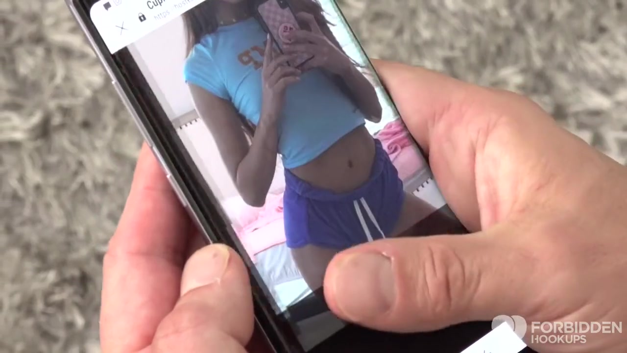 Hot College student 18+ Bangs Her Step