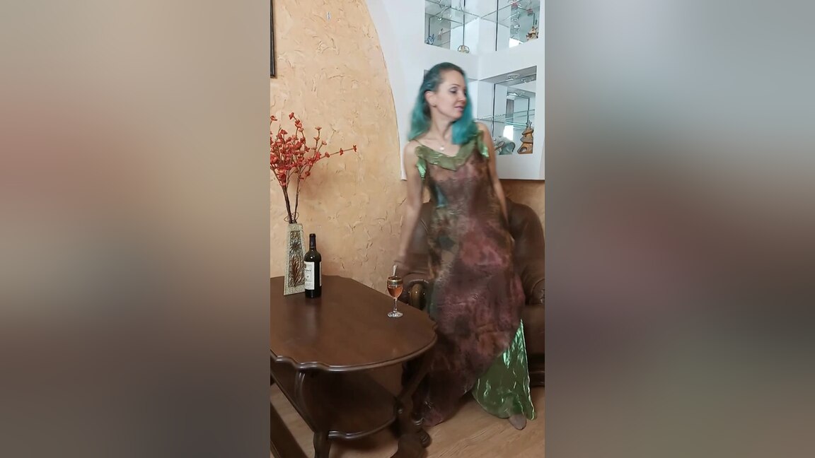 Wine Drinking Mermaid - Ladyfoxxx