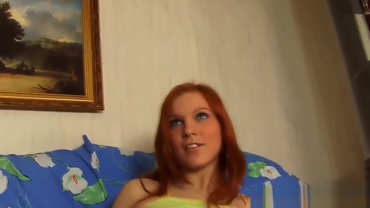 Horny Redhead Loves to Fuck with A Big Cock