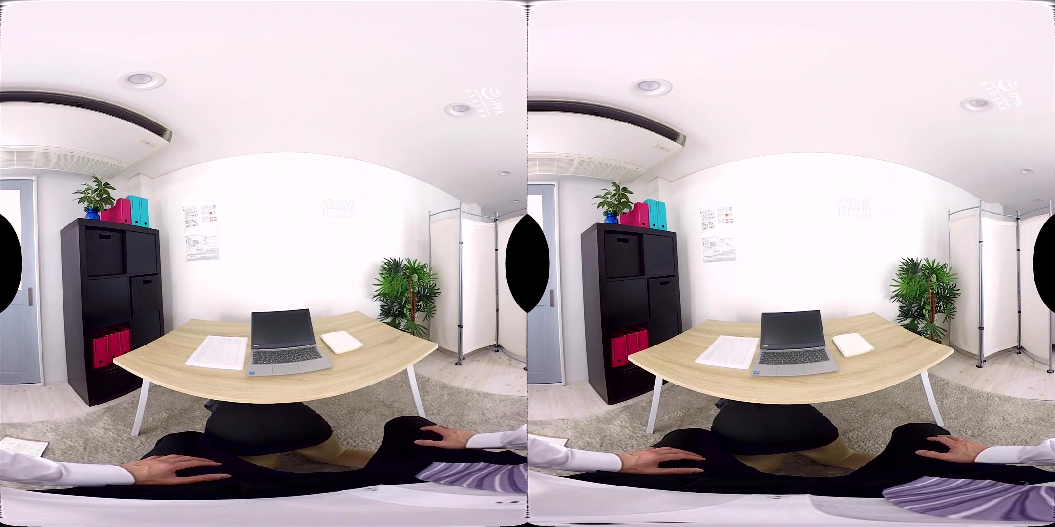 The New Employee Under the Desk - Asian Secretary Office Sex