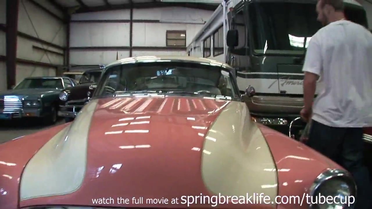 SpringBreakLife Video: Getting Naked At A Garage