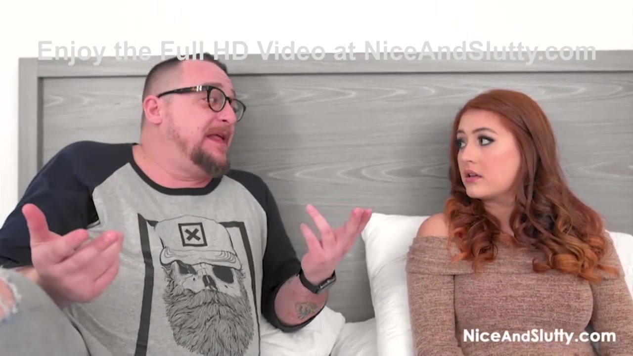 Slutty Alice gives Fat Guy best Footjob by NiceAndSlutty