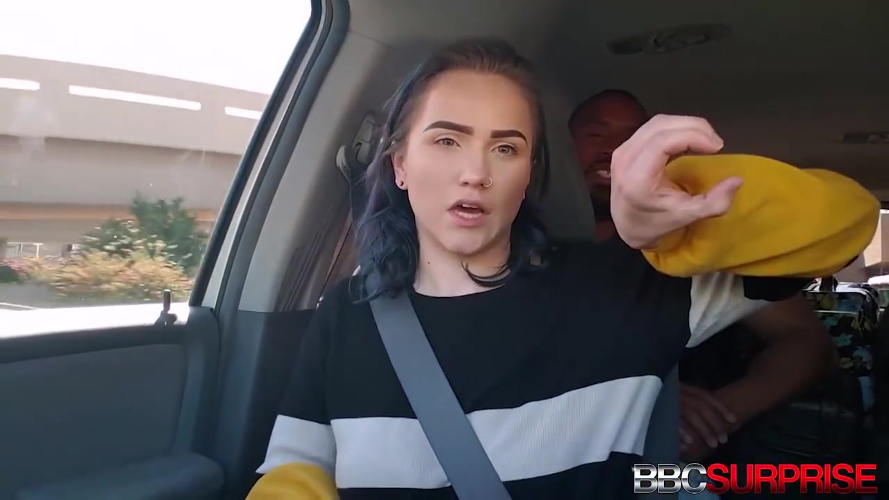 Pierced Brunette Gisele Wrecked By Black Cock!