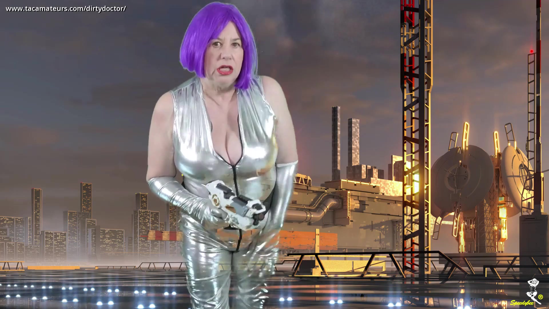 Trisha The Space Alien 2 - Return To Earth Pt1 - DirtyDoctor