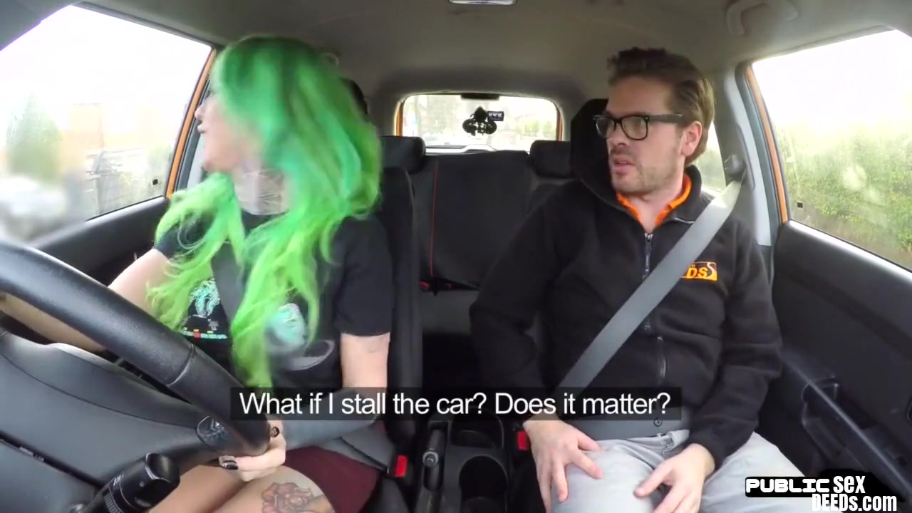 Driving Student 18+ Milf Public Fucked In Car Outdoor By Tutor