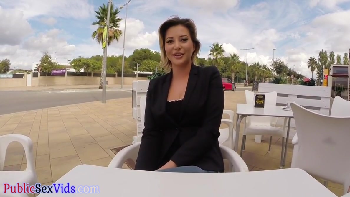 Busty Babe Publicly Pulled Gagging Before Anal