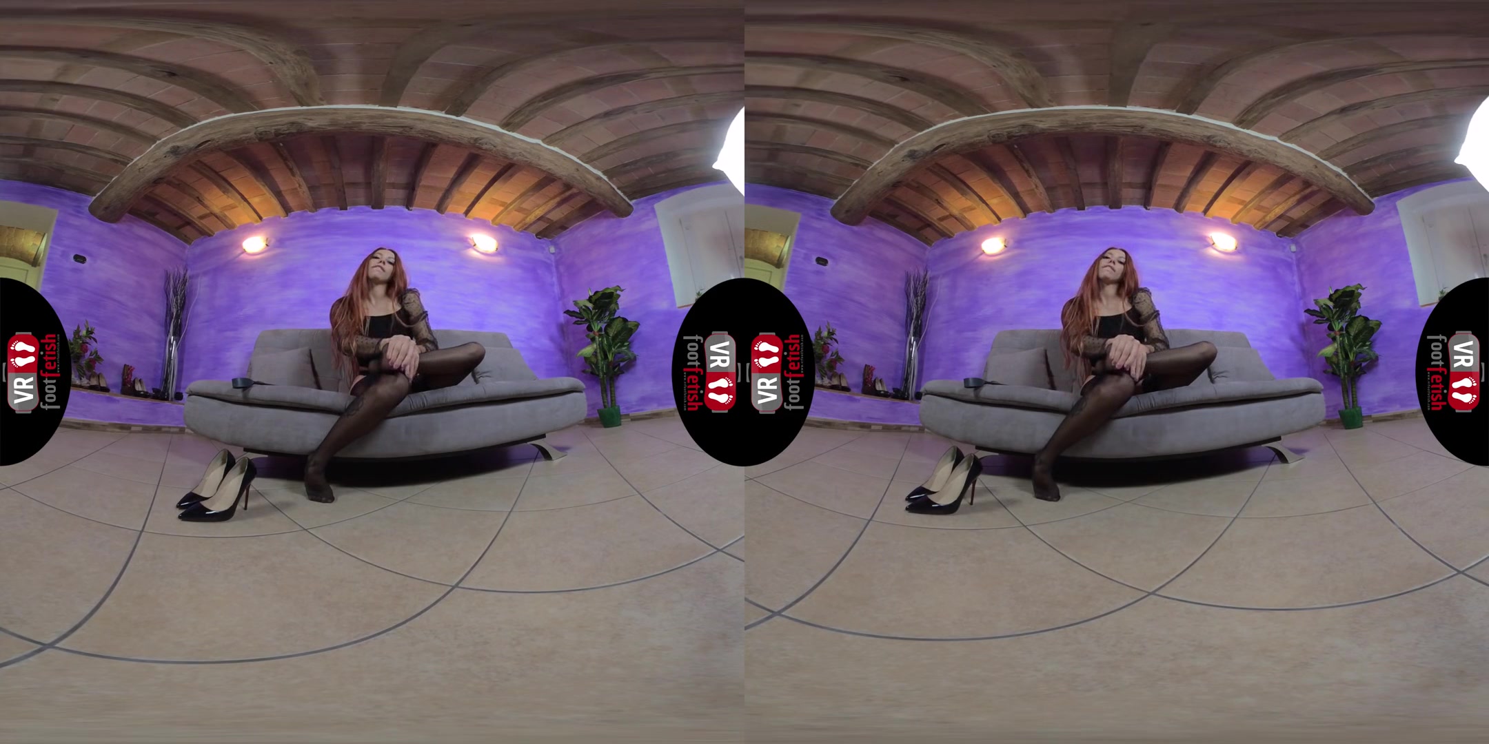 Mistress Elettra Flaunts Her Sexy Body And Takes Off Her Stockings - Leg Fetish 3D Porn