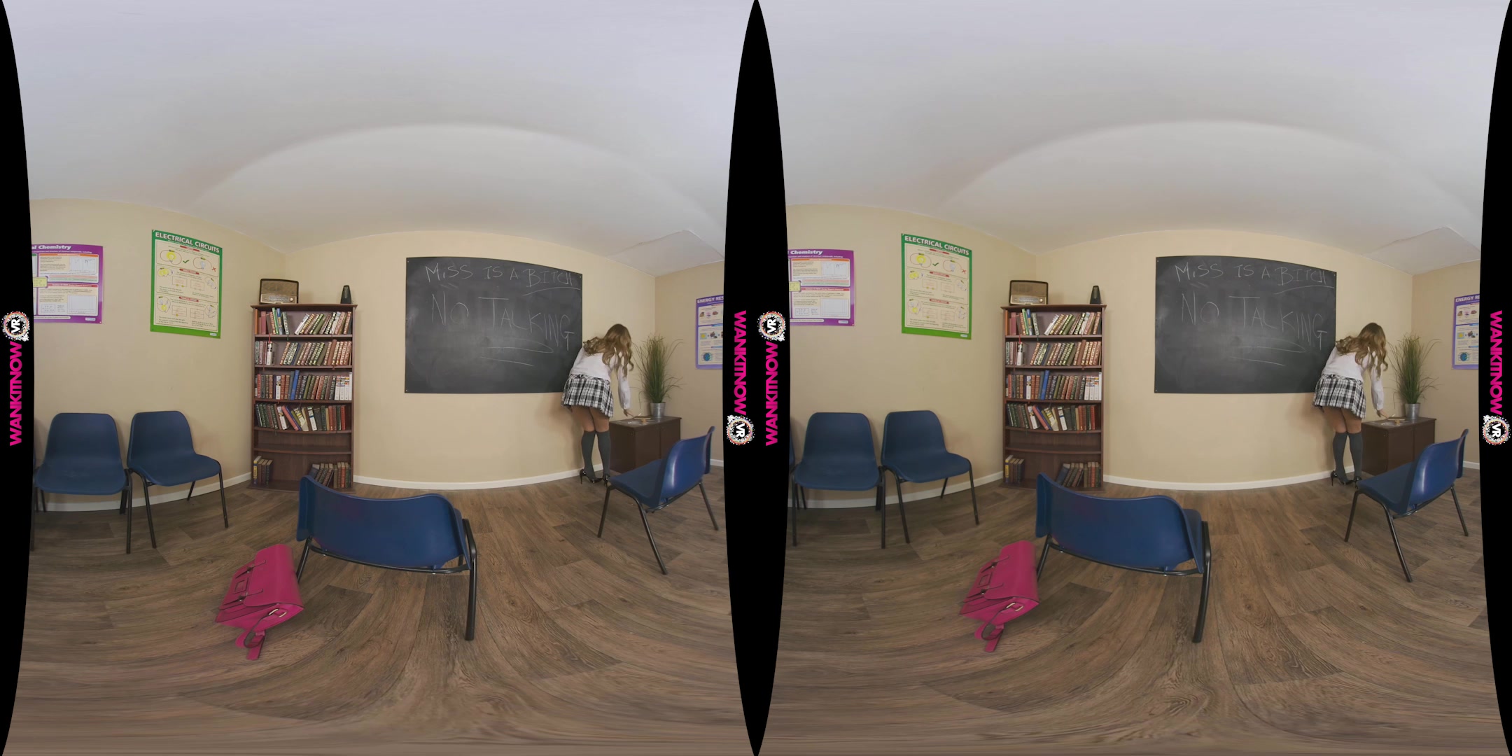 Detention Dicking featuring Honour May - WankitNowVR