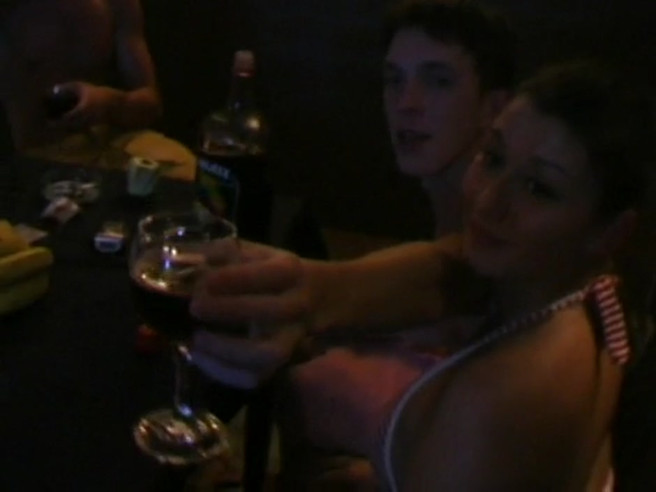 Eva Cats in home video with a couple having free hard core sex