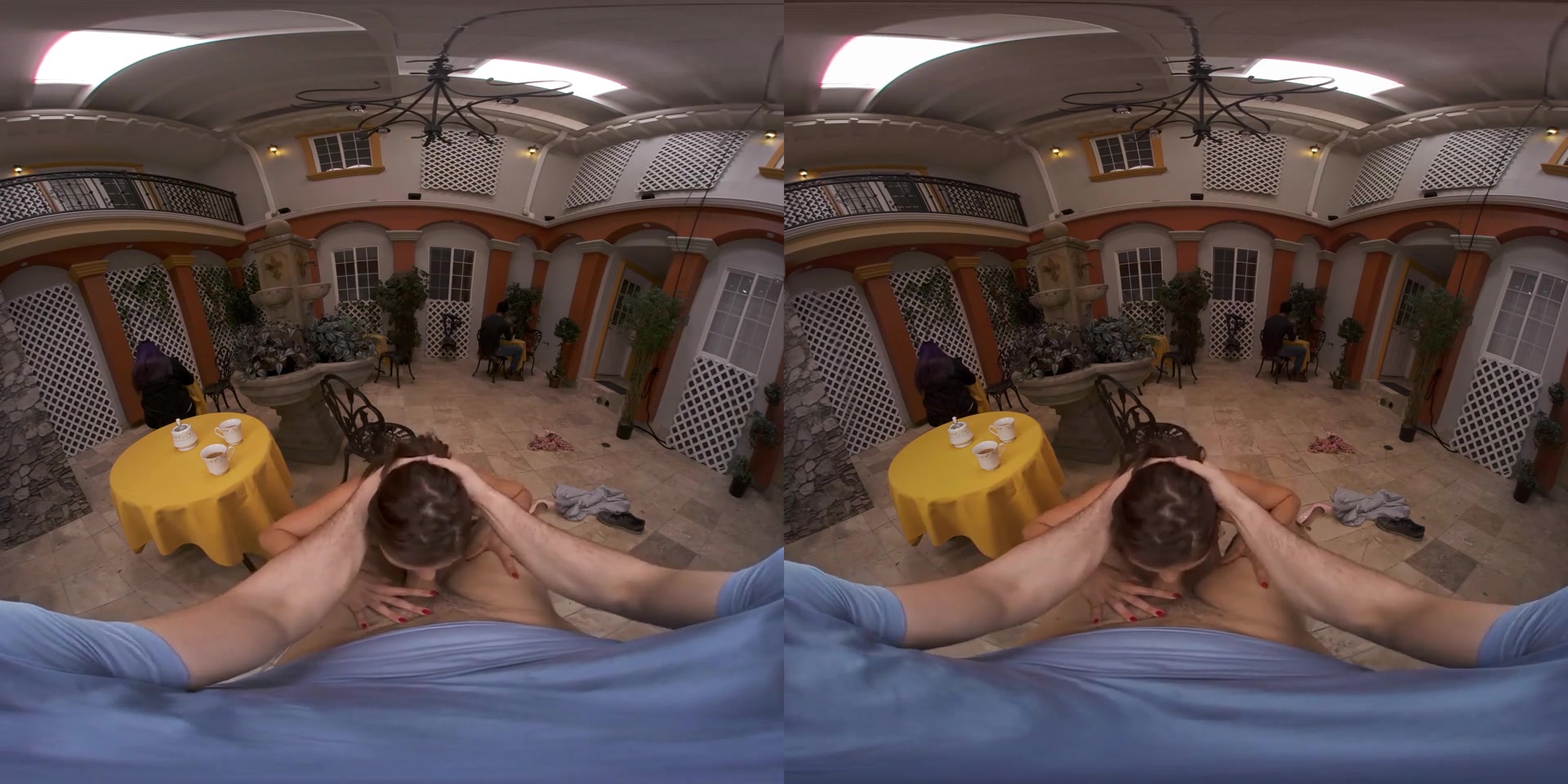 Adriana Chechik in 5 Wonders of Chechik: Courtyard of lust VR Porn Video - VRBangers