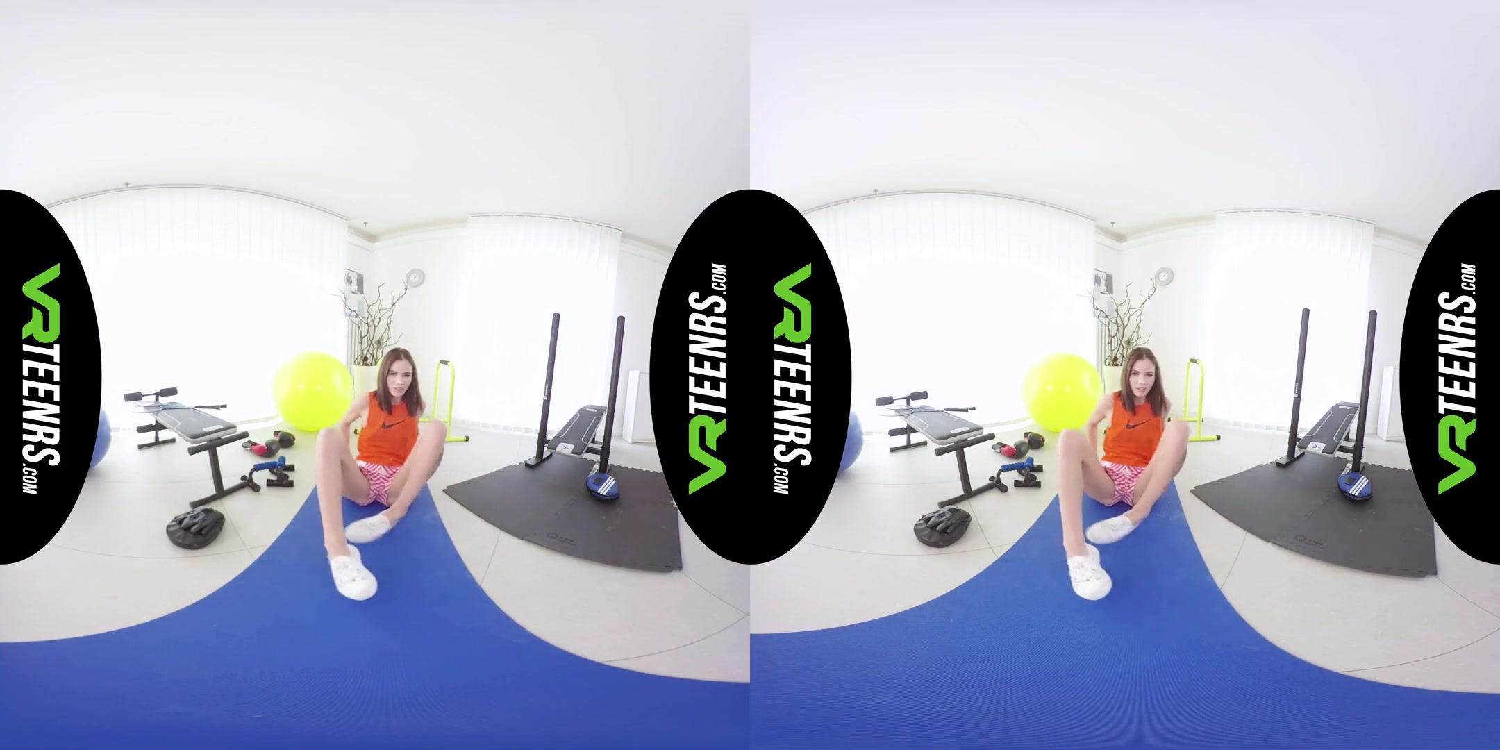 Lavana Lou in VR teen 18+ Masturbating In Gym Room - VRTeenrs