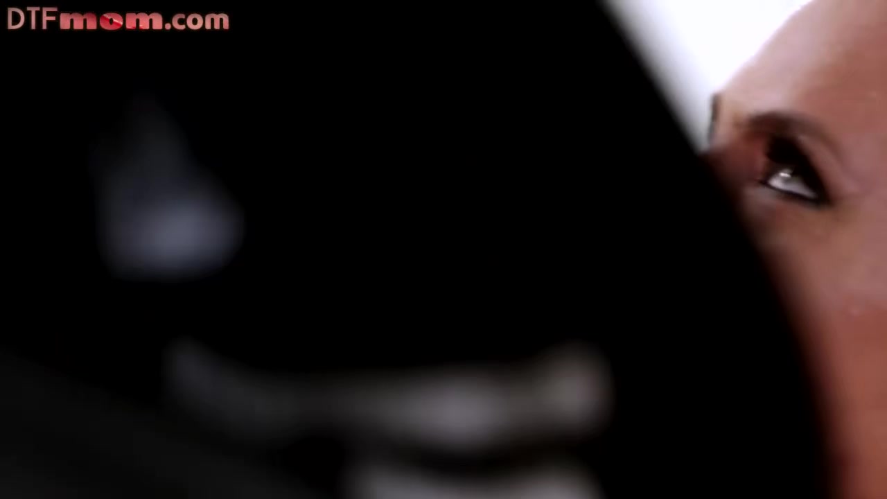 Bigboob MILF deepthroats during missionary and spoon sex