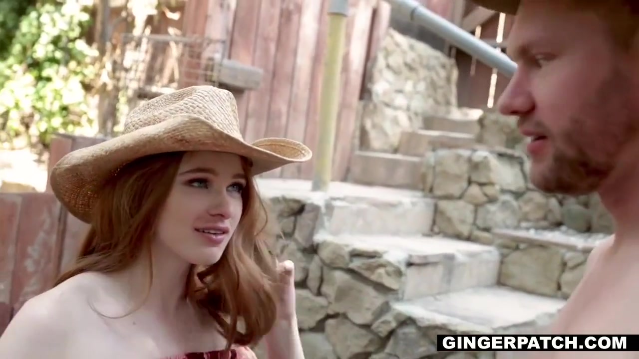 Stunning Ginger Babe With Big Tits Gets A Facial