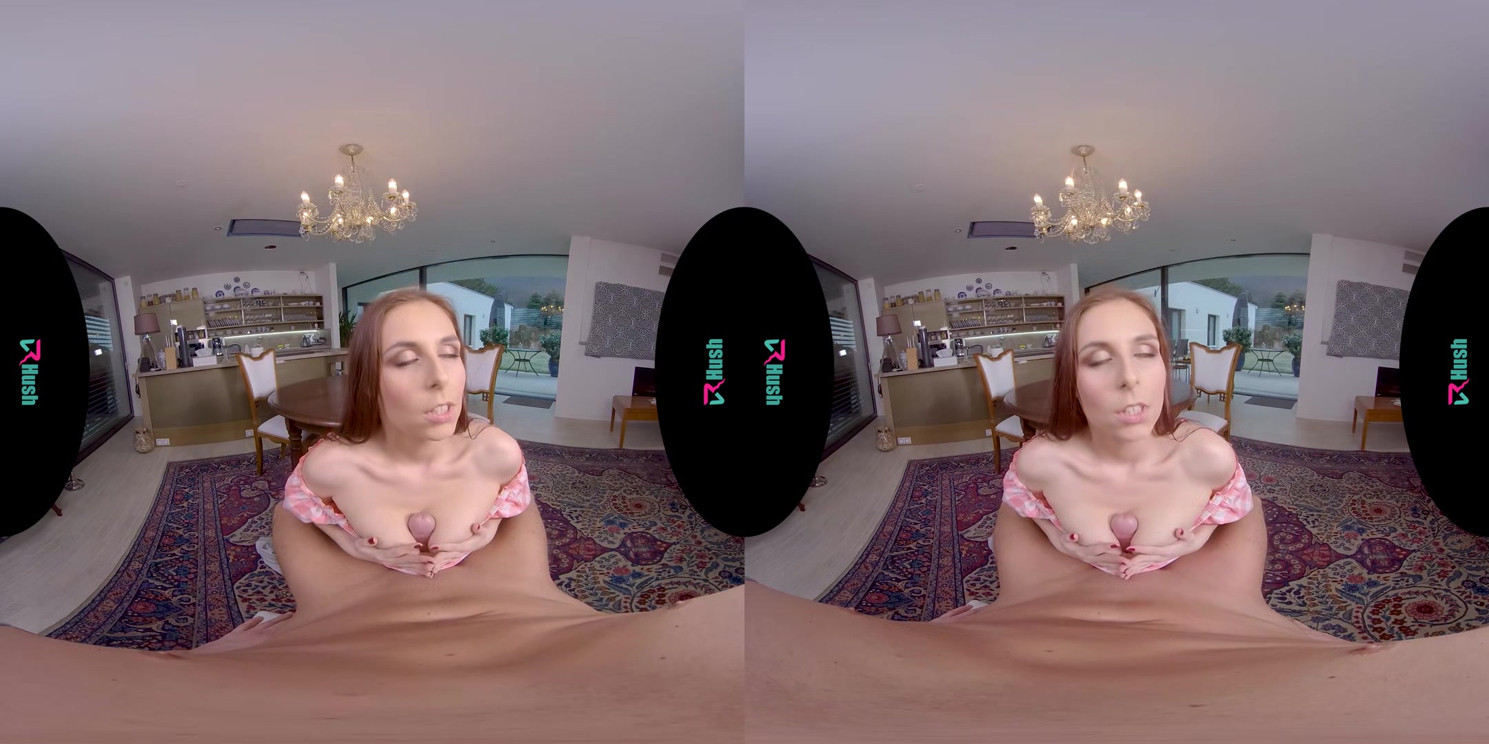 VRHUSH Antonia Sainz distracts you from watching TV