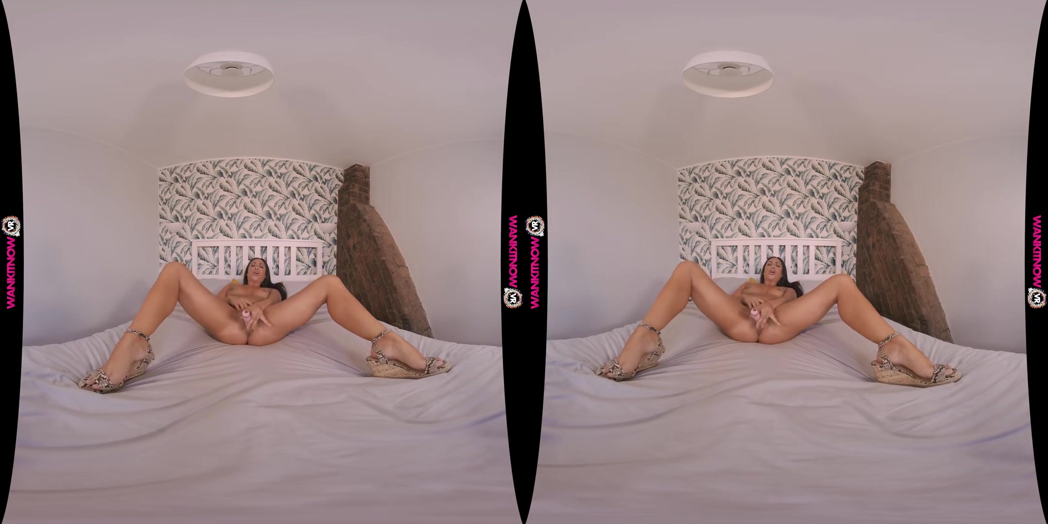 Rule Breaker - Cute Maid Stripping on the Bed - SexLikeReal