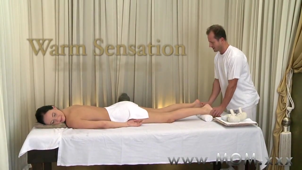 Step mom Brunette has the massage of her life