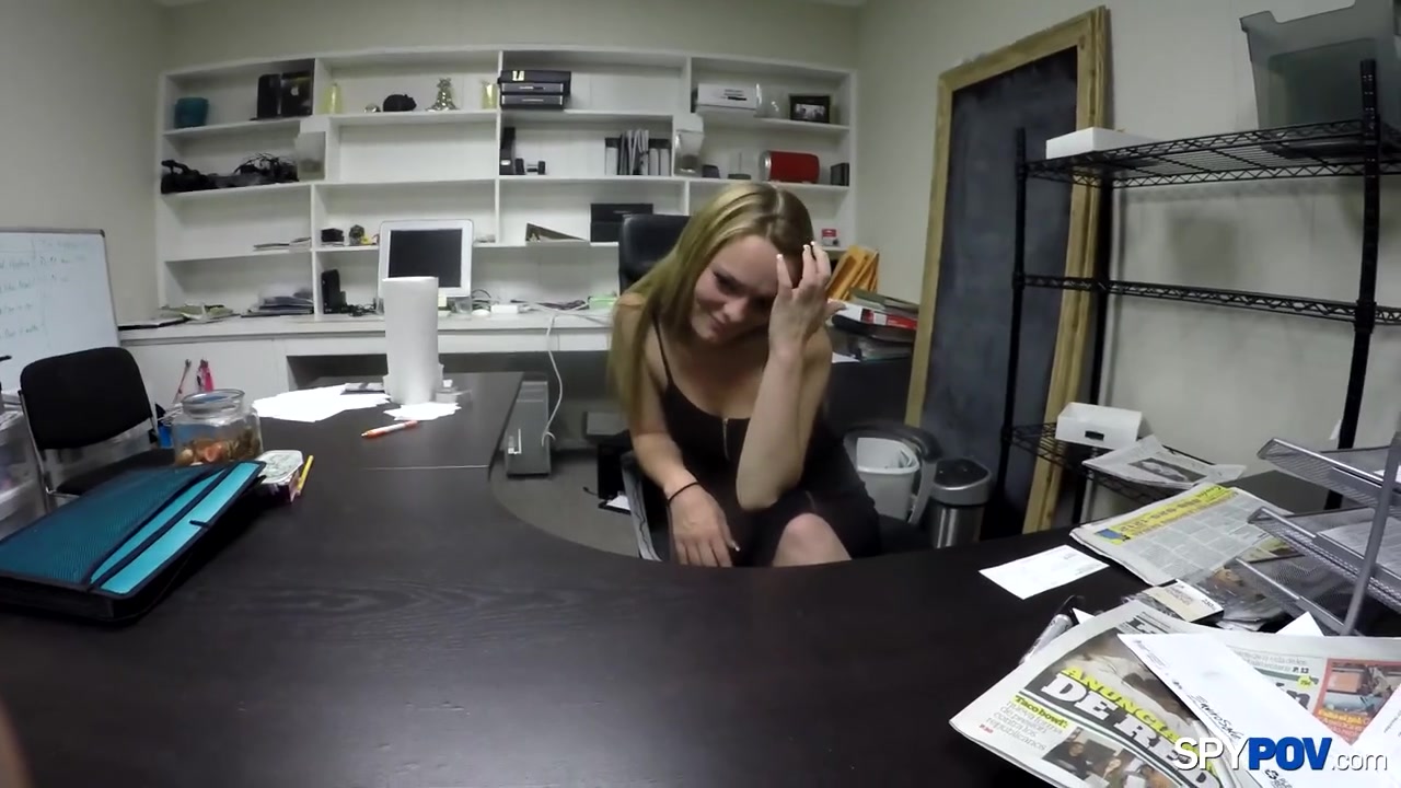 Monica Rise in Helping future boss cum