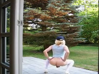 Fabulous amateur shemale video with Outdoor, Stockings scenes