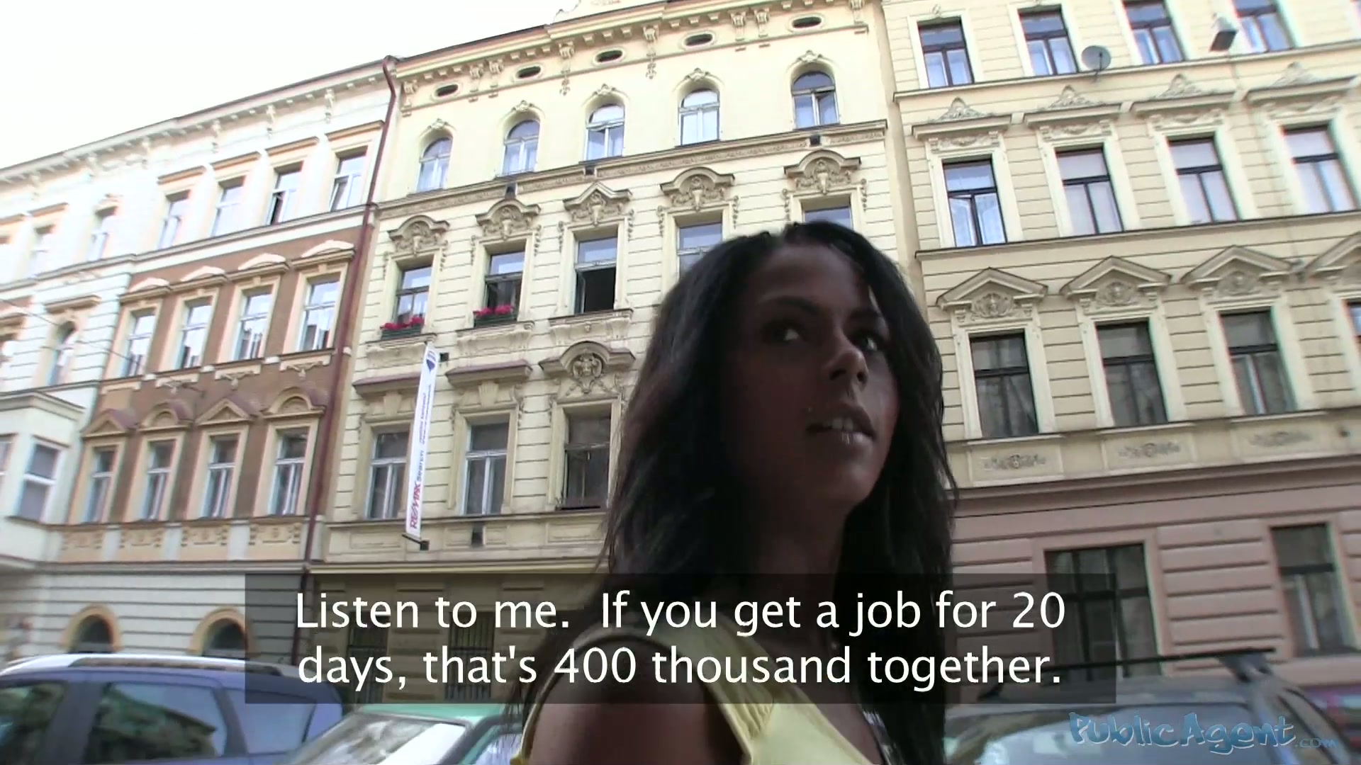 PublicAgent Video Scene. Isabella