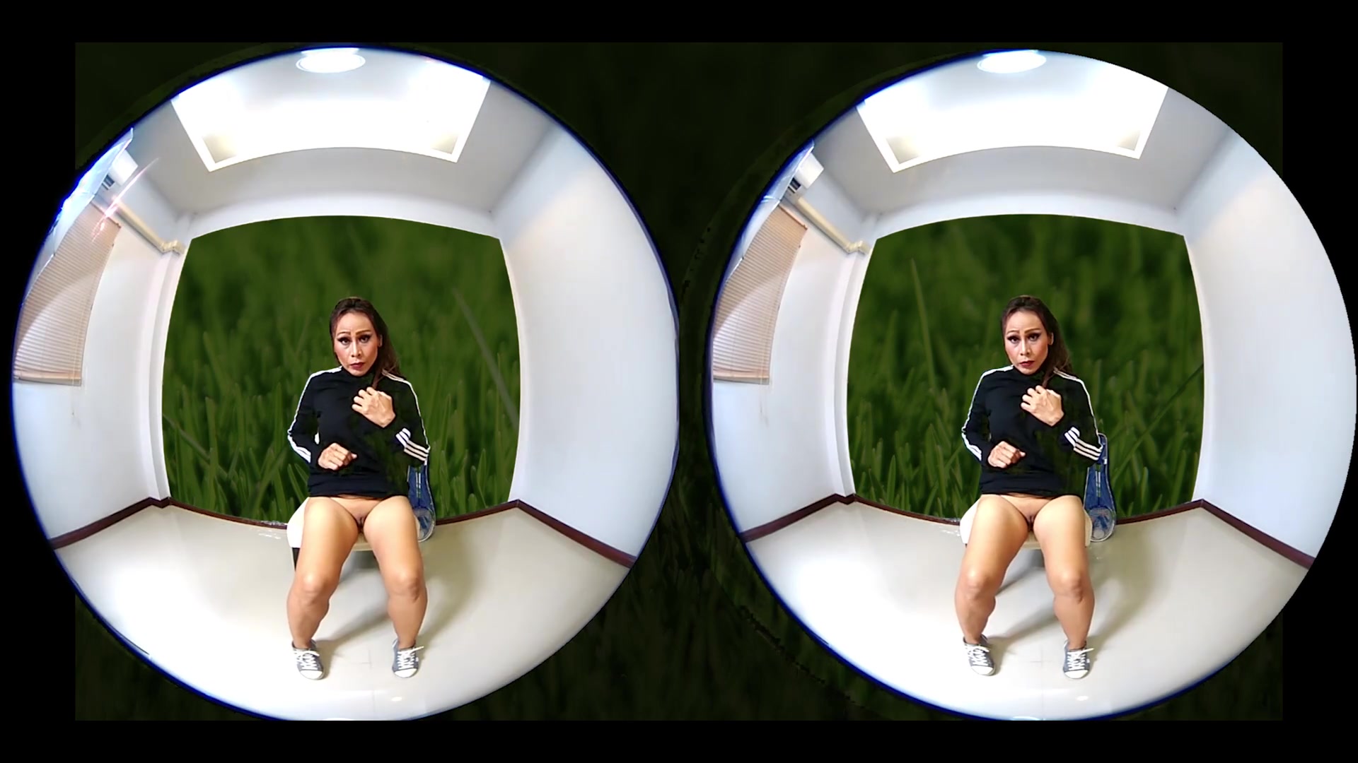 Princess Hola in Sexy Sportclip - Badminton Without Underwear and Masturbation - VRpussyVision