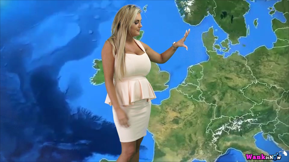 Katie T - Naughty Weather Girl - Sexy Videos - WankitNow