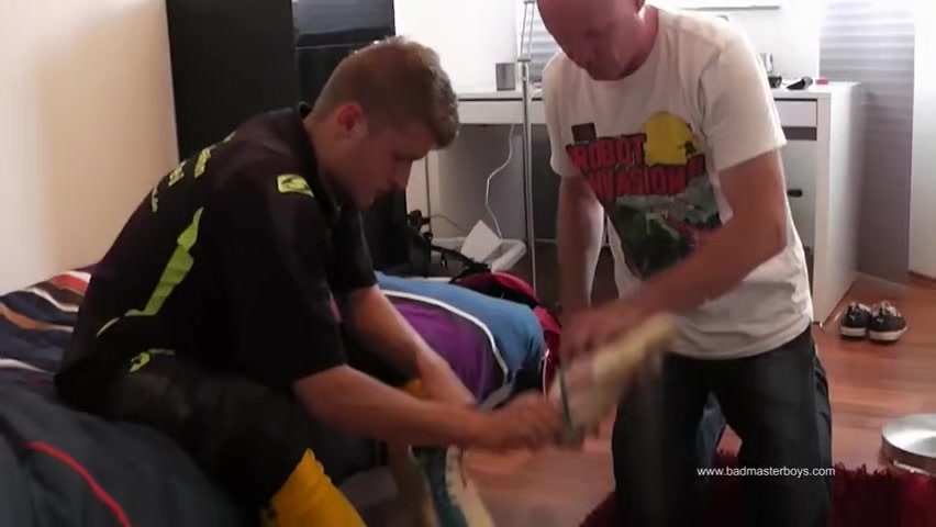 Soccer master stinky feet socks licking