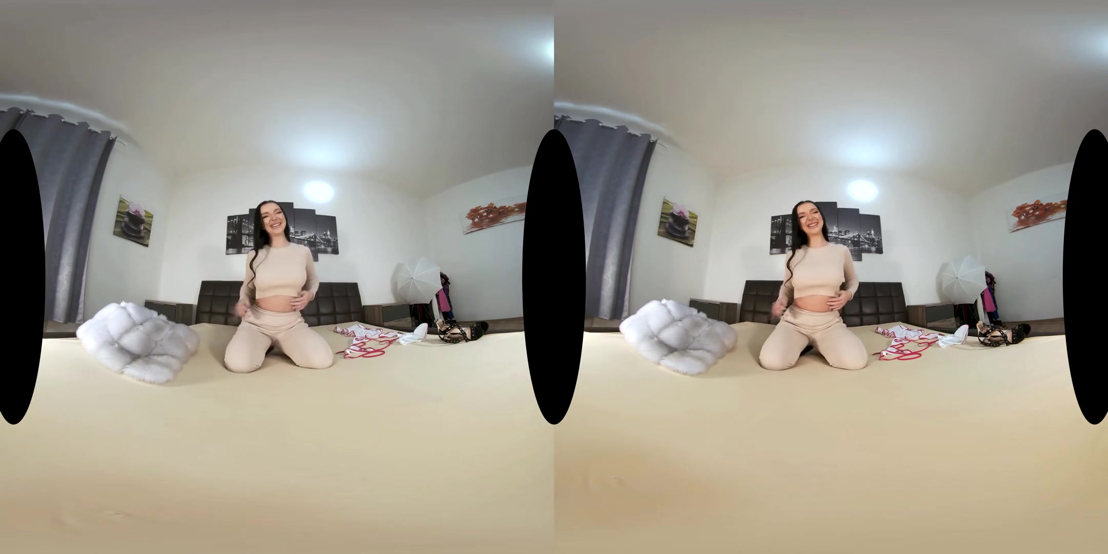 Lady Gang: The Nurse - Big Tits Brunette One on One Hardcore