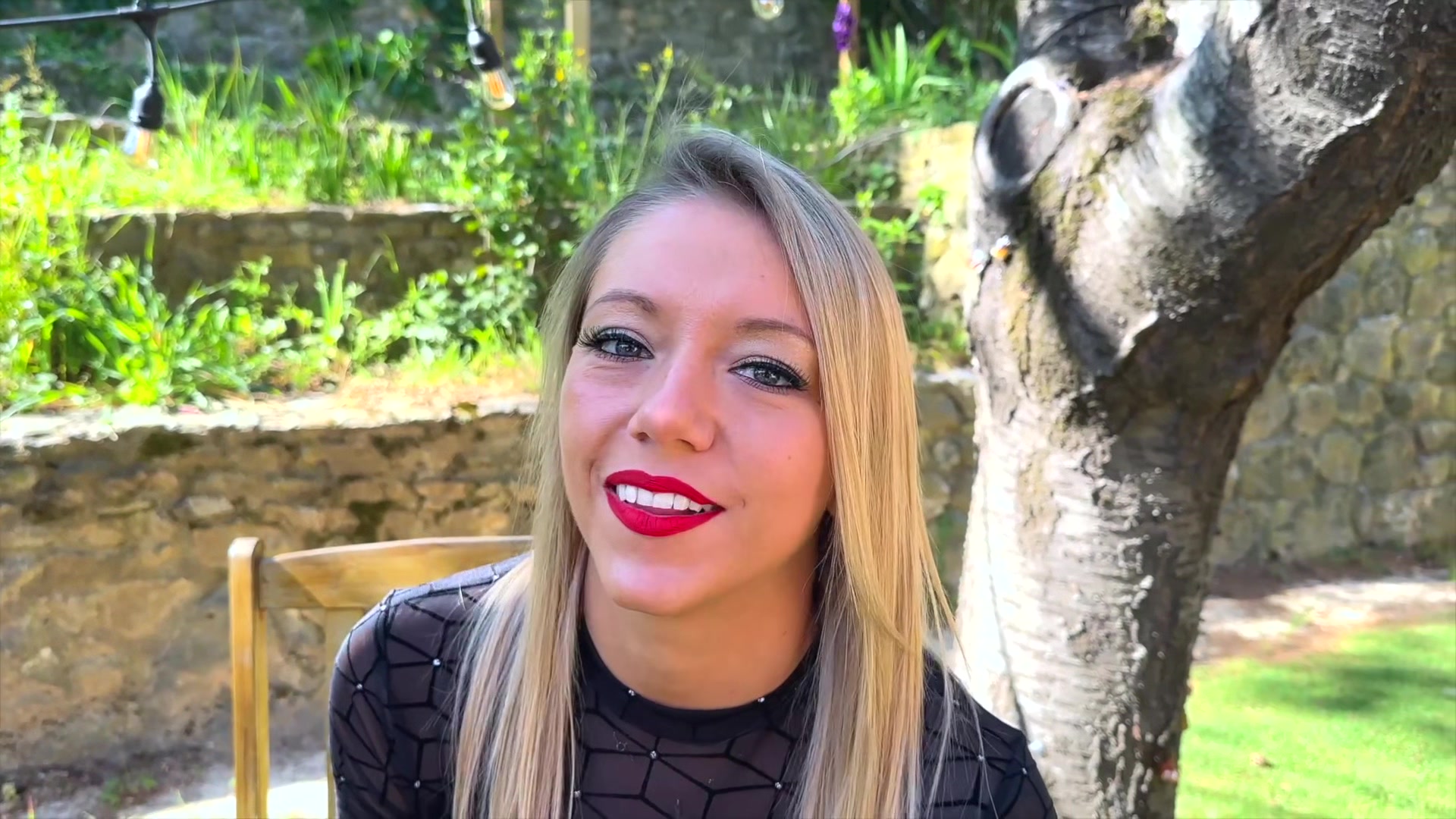 Beautiful Ashley Swallows Her Husband's Cock
