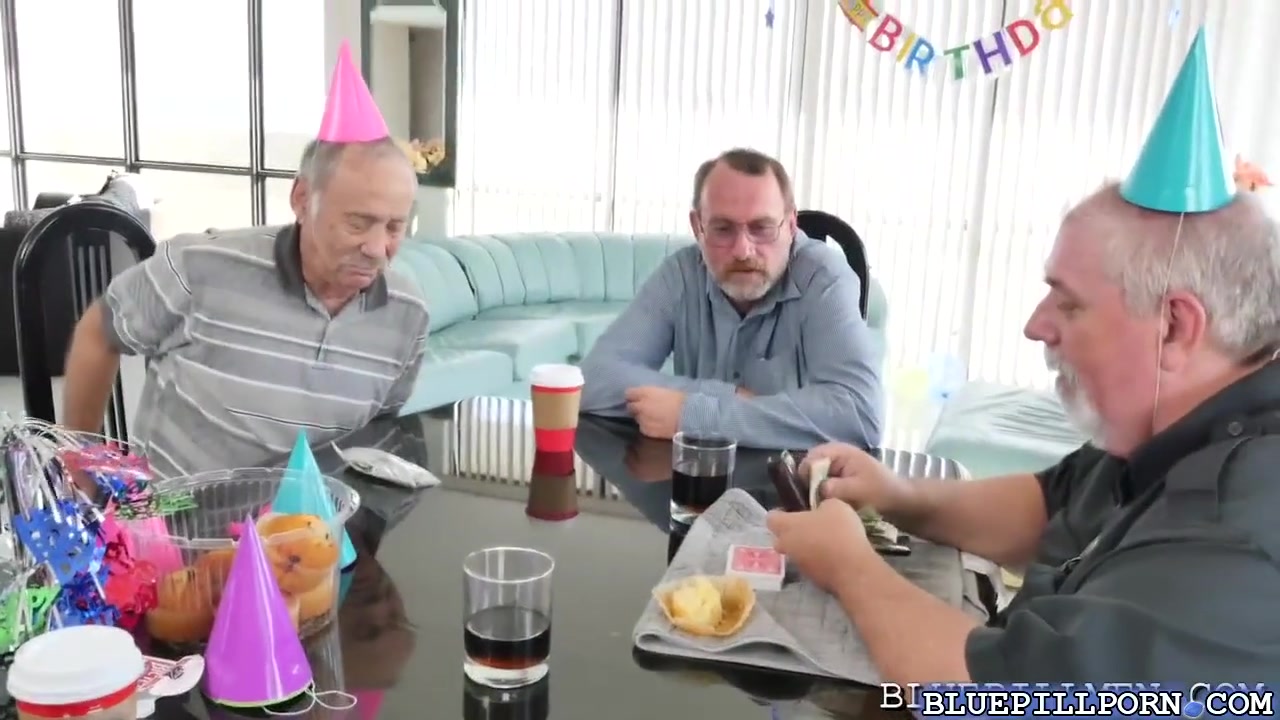 Tracy Gave Roger A Hot Birthday Deep Throat Blowjob