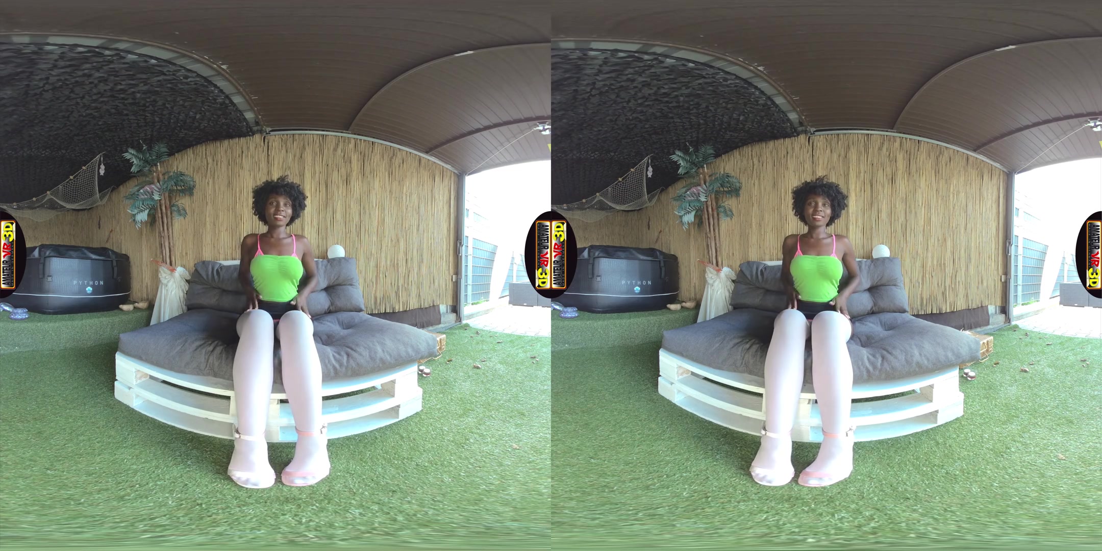 Zawala - Pink Pussy and Black Ass; Ebony Amateur Solo Masturbation