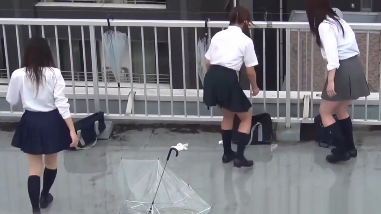 Naughty students 18+ Peeing