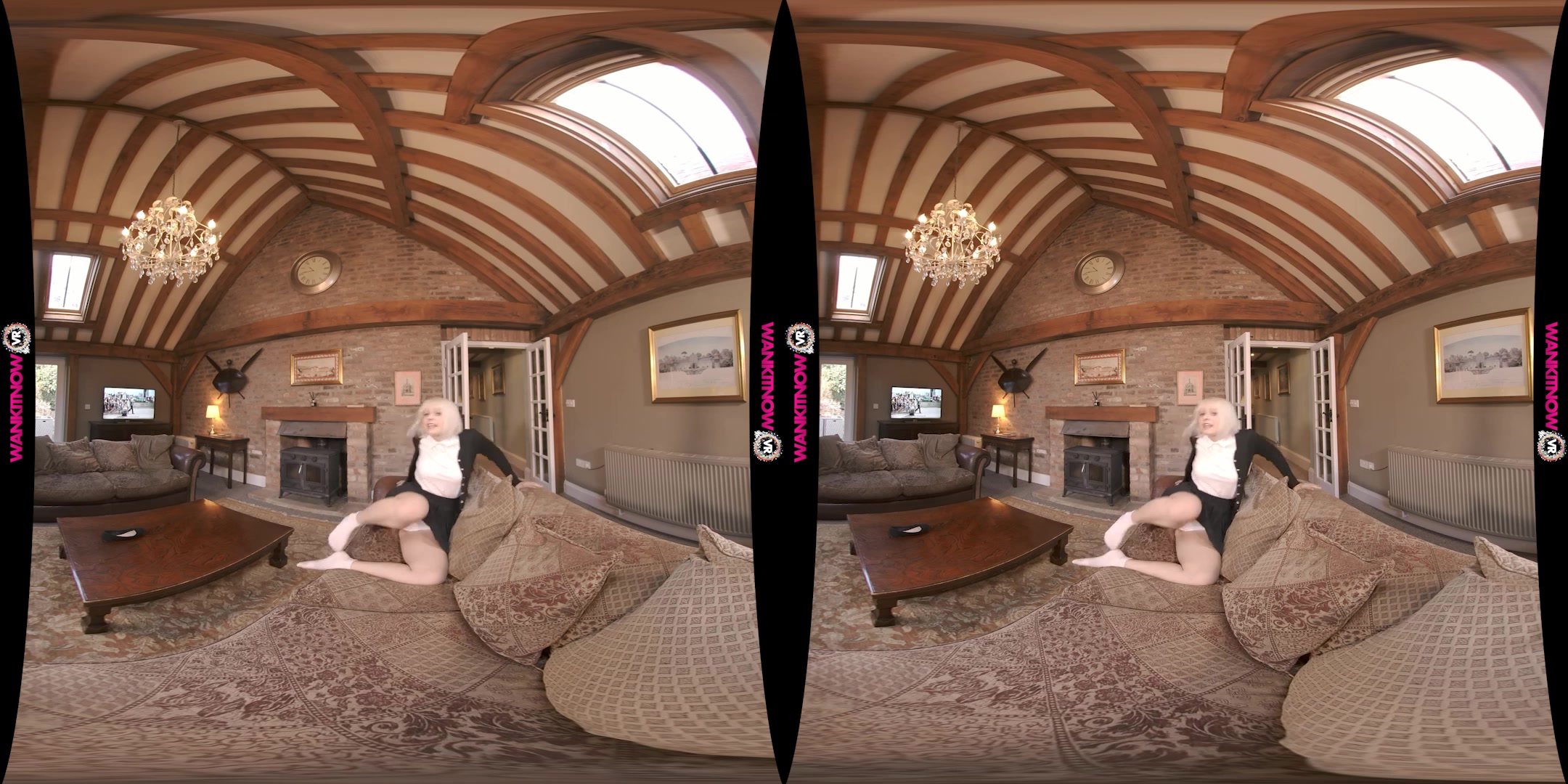 My Step daddy Wanks: Pt1 featuring Baby Dolliiy - WankitNowVR