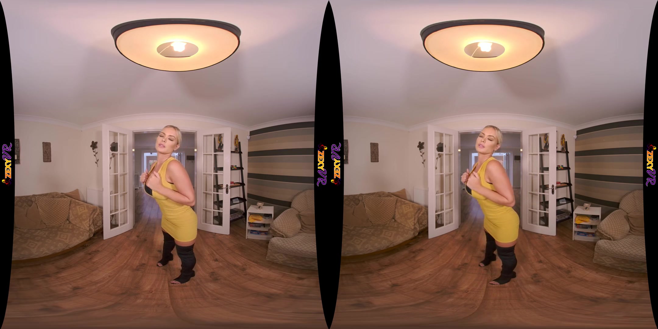 After Work Fun - Big Tits Babe Sexy Striptease HD VR