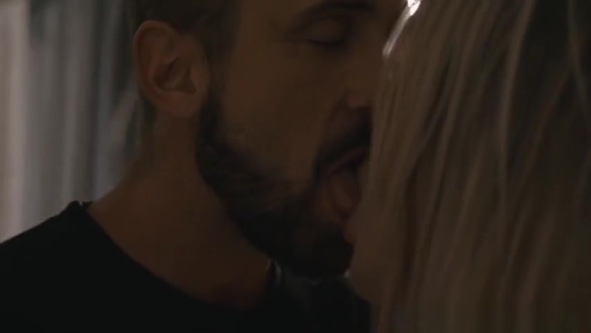 Blonde Trans Aubrey Kate visits neighbor and fucks her man