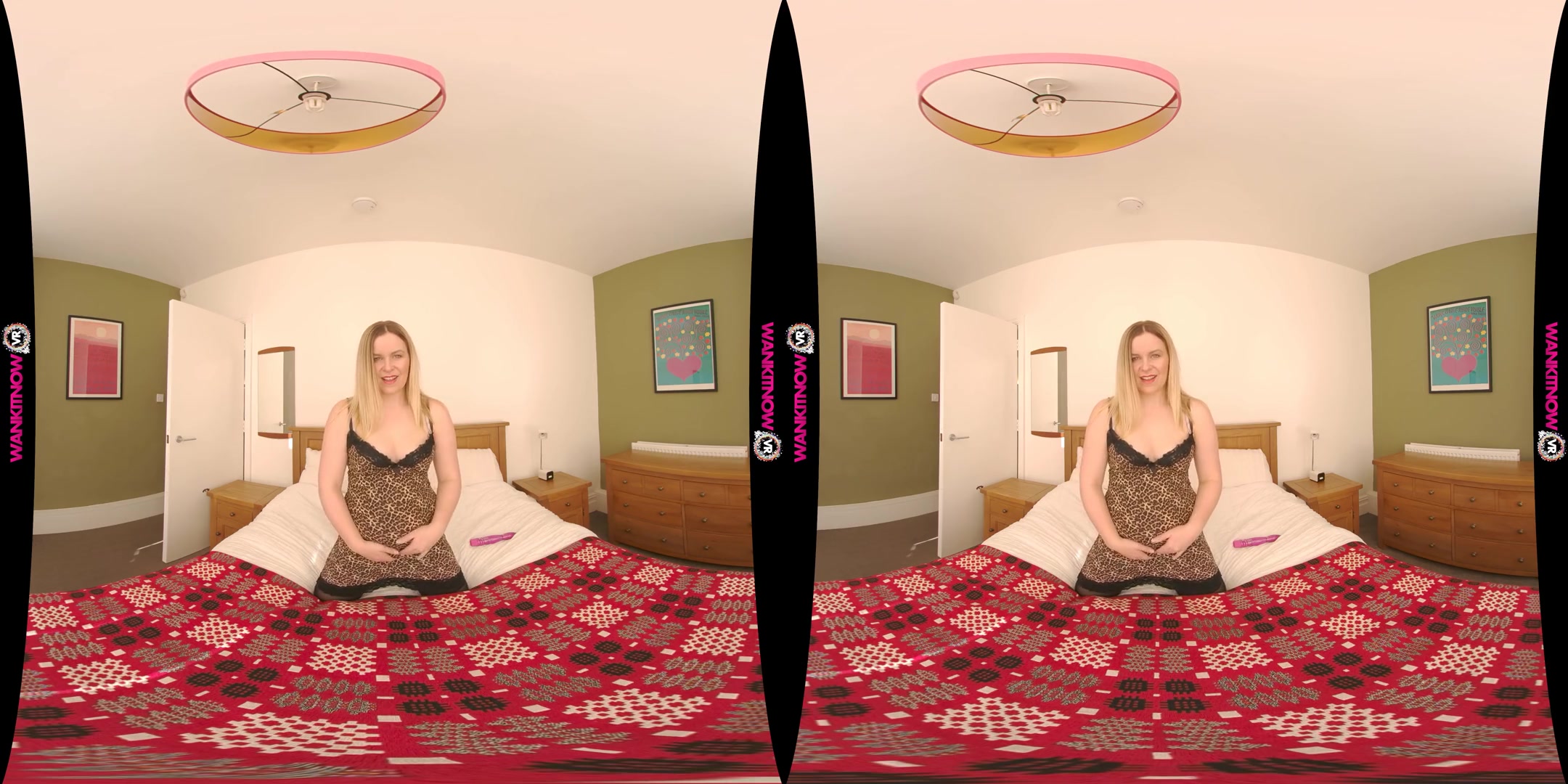 Watch Me Play - Horny Blonde Solo Stripping in Stockings