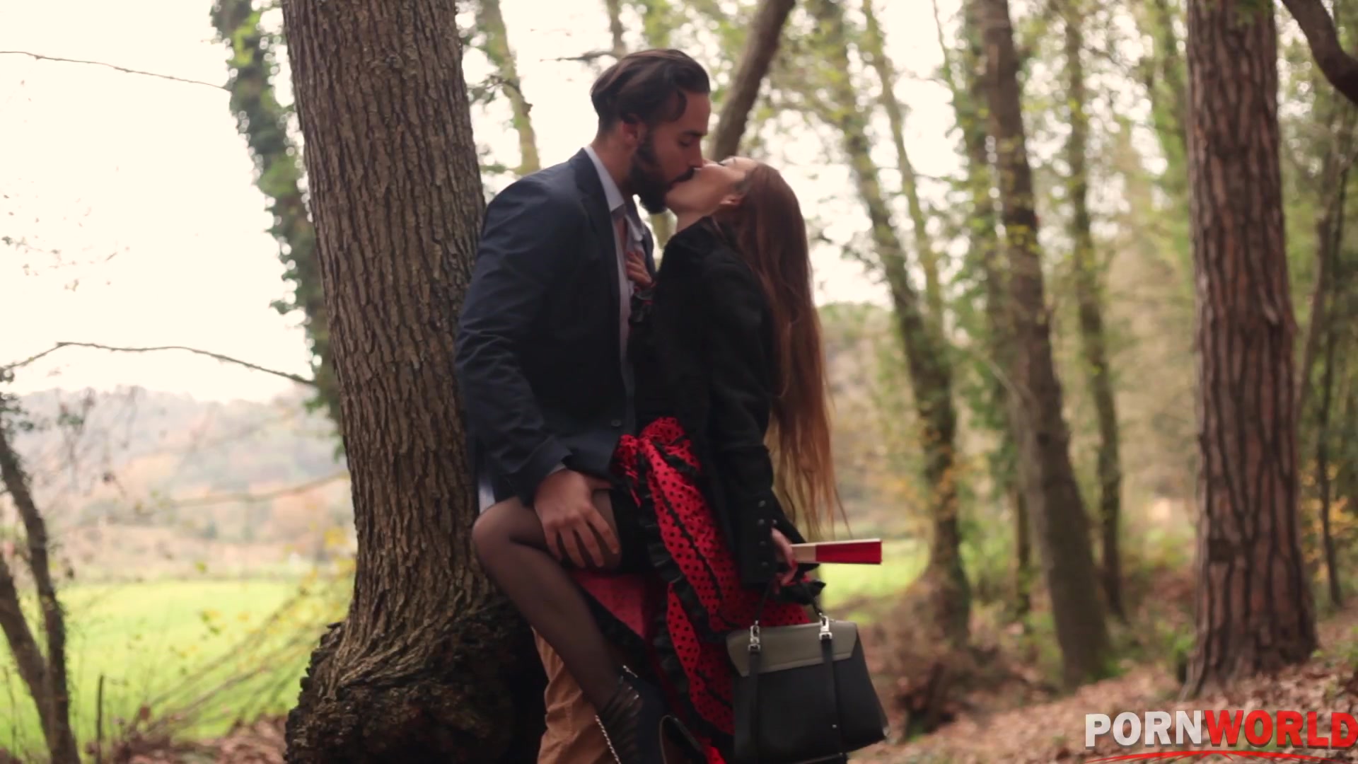 Fiery Hardcore in The Woods: Flamenco Dancer Needs Cock - PornWorld