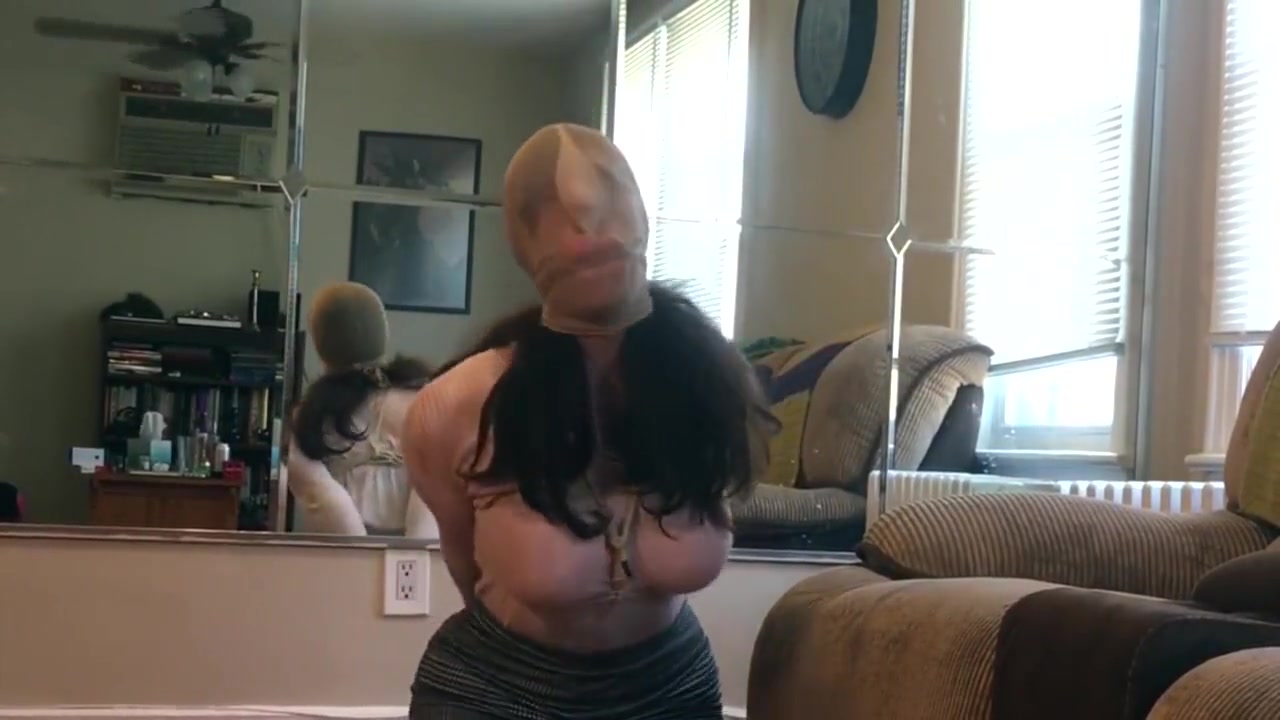 Tranny Bound and Gagged During Home Invasion