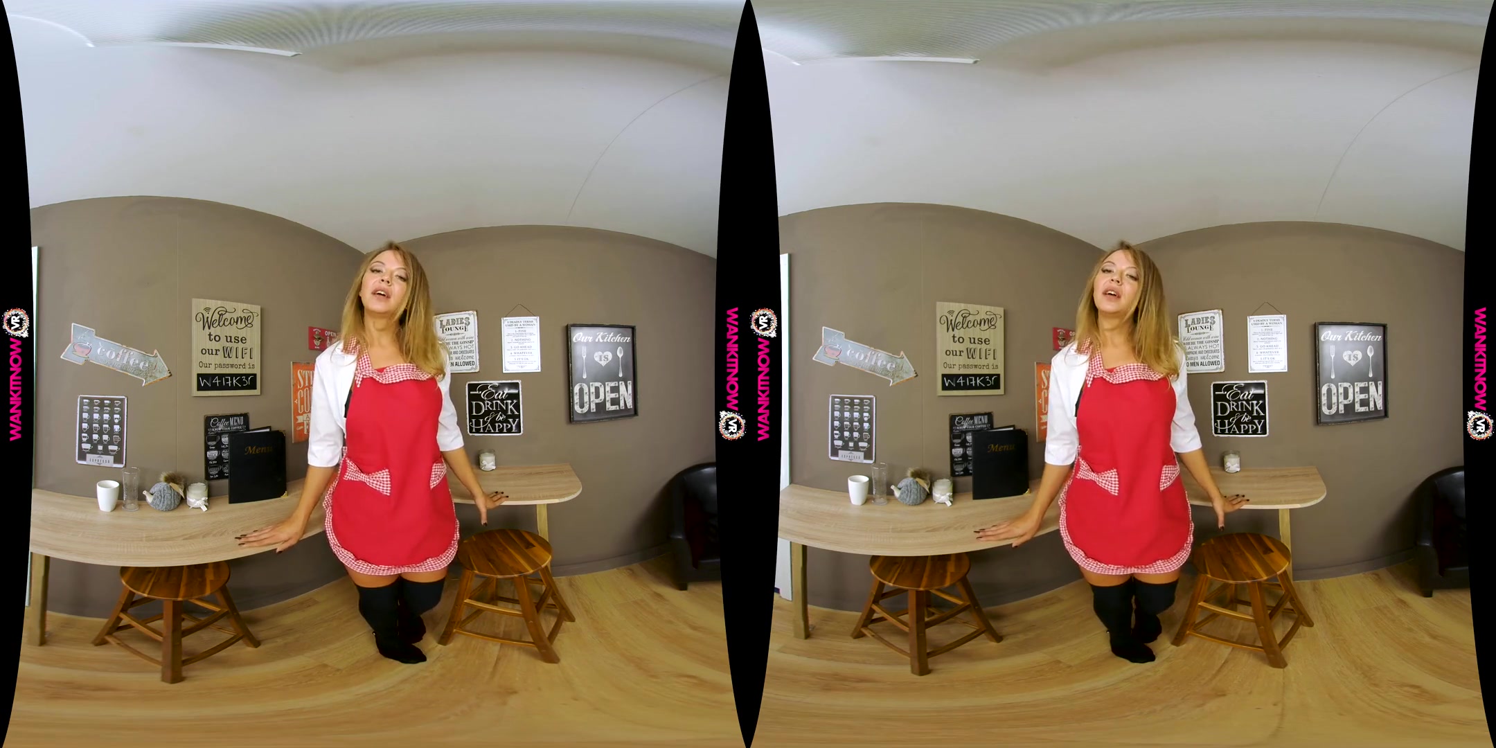Mia WankitnowVR in Espresso Wank - WankitnowVR
