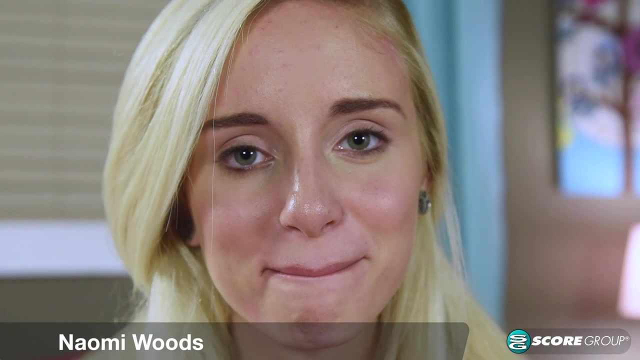 Blonde teen 18+ Naomi Woods Displays Her Tight Tanlined Body and Masturbates On-Camera