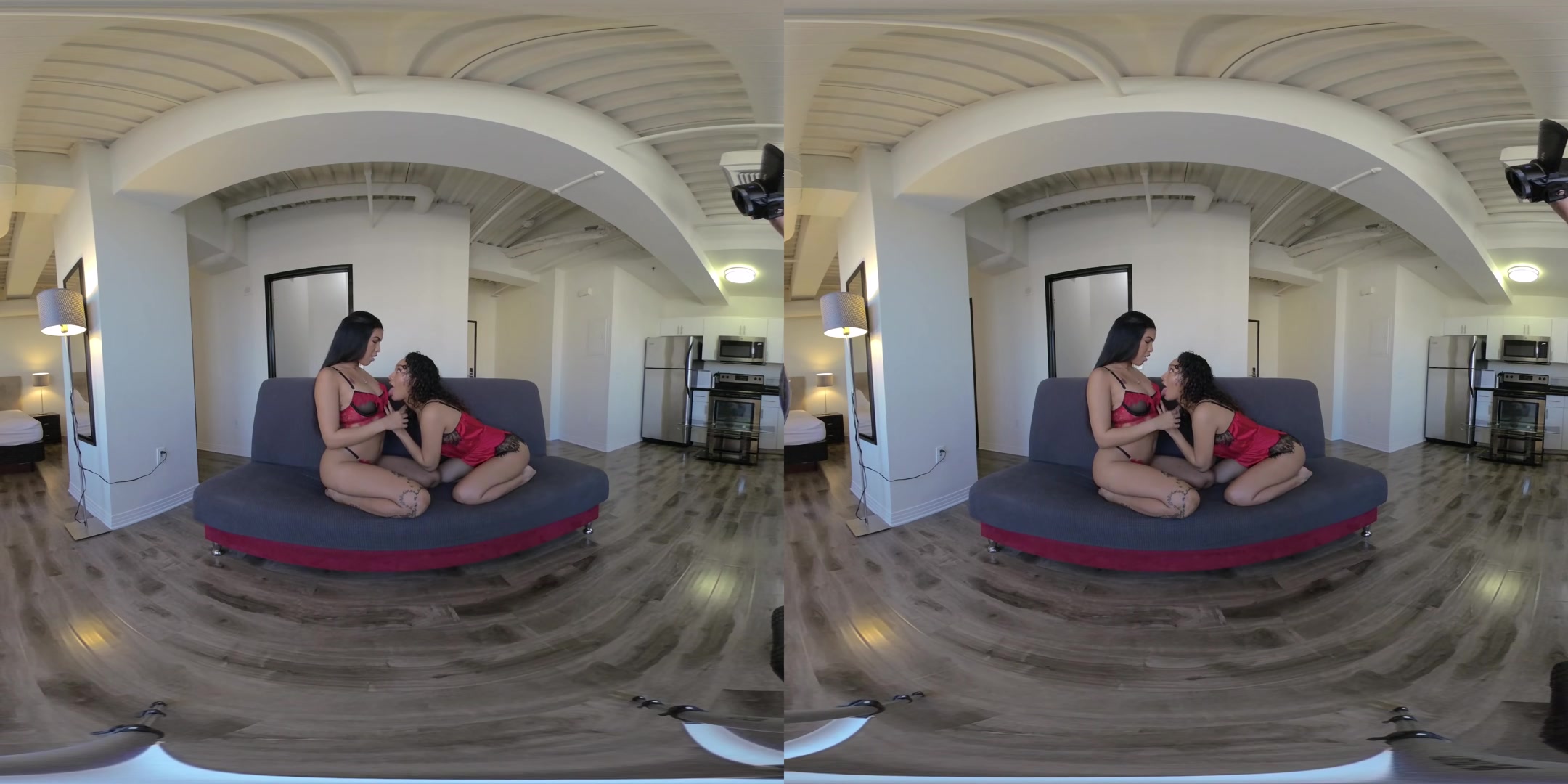 Maya Farrell and Sarah Fuck Two Guys - TadPoleXXXStudio