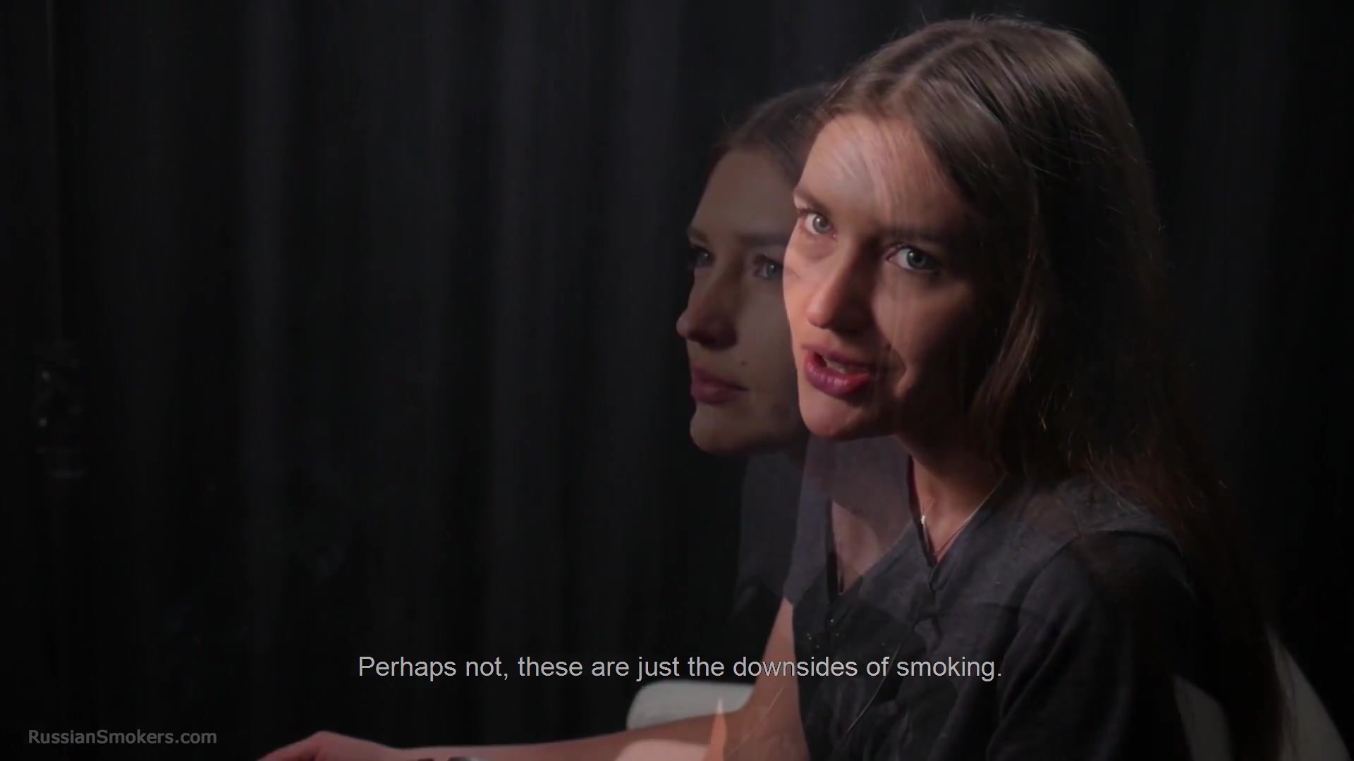 Kate Is Giving An Interview And Smoking 100mm Cigarettes